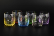 Комплект стаканов для виски Crystalex Bohemia Арлекино 290 мл(6 шт)