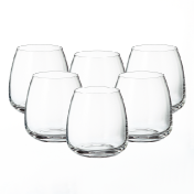 Комплект стаканов для виски Crystalite Bohemia Anser/Alizee 400 мл(6 шт)