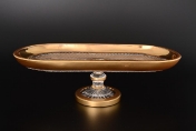 Рулетница 36 см на ножке Sonne Crystal Золото