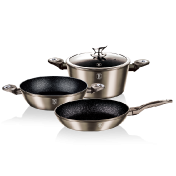 Комплект посуды 4 предмета Carbon Metallic Line