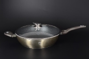 Сковорода с крышкой 28 см Carbon Metallic Line