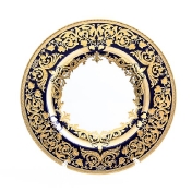 Комплект тарелок Falkenporzellan Natalia cobalt gold 28.5 см(6 шт)