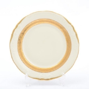Комплект тарелок 19 см Матовая лента Слоновая кость Sterne porcelan (6 шт)