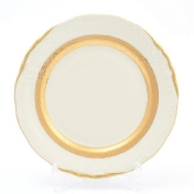 Комплект тарелок 21 см Матовая лента Слоновая кость Sterne porcelan (6 шт)