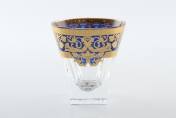 Комплект стаканов для виски Astra Gold Natalia Golden Blue Decor 200мл(6 шт)