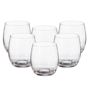 Комплект стаканов для воды Crystalite Bohemia Mergus/Pollo 410 мл(6 шт)