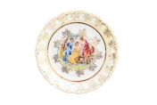 Комплект тарелок 25 см Фредерика (6 шт) Мадонна Перламутр Moravec