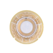 Комплект фарфоровых блюдец 15 см Diadem White Creme Gold (6 шт)