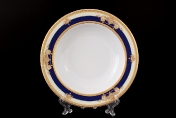 Комплект тарелок глубоких 22 см Яна Кобальтовая лента (6 шт)