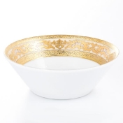 набор салатниц Falkenporzellan Alena 3D Creme Gold Constanza 14 см(6 шт)