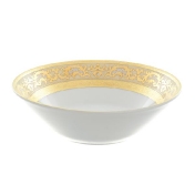 салатница Falkenporzellan Alena 3D Creme Gold Constanza 23 см