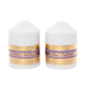 Солонка/Перечница Falkenporzellan Diadem Violet Creme Gold (2 шт)