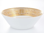 набор салатниц Falkenporzellan Diadem White Creme Gold 14см(6 шт)